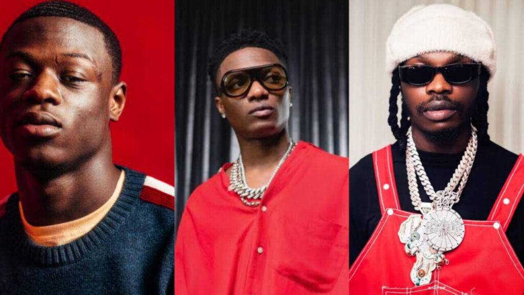 Wizkid reacts to J Hus and Naira Marley's new song 'Militerian'